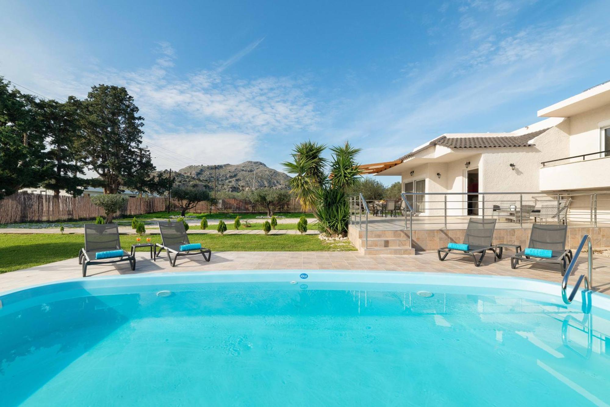 Sugar View Villa In Kolymbia Exterior photo